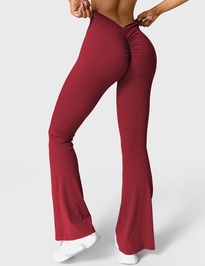 Johanna | Ausgestellte Leggings mit V-Ausschnitt
